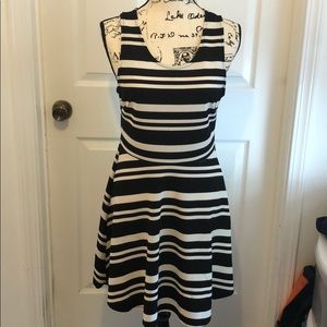 Black and White Dress